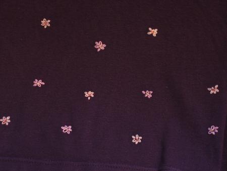 d�tail des fleurettes