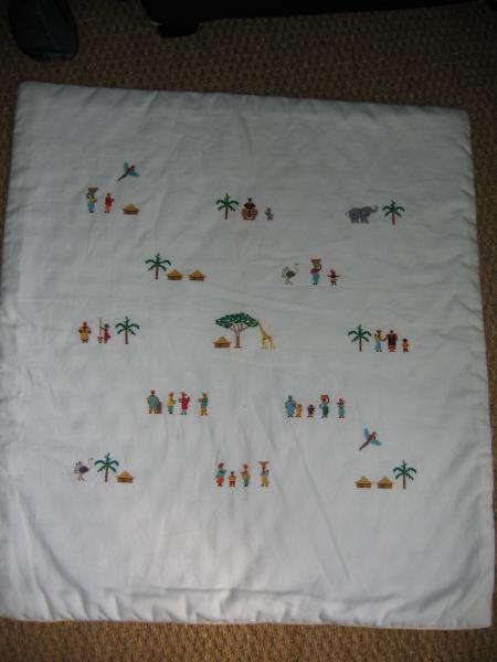 Le plaid africain de Martin