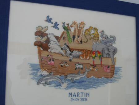 Une broderie de ma maman